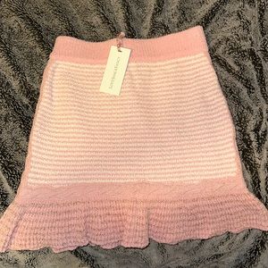 NWT Love Shack Fancy Heiress Mini Skirt
